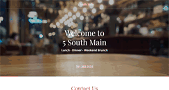 Desktop Screenshot of 5southmain.com