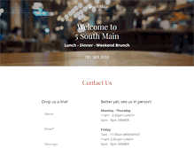 Tablet Screenshot of 5southmain.com